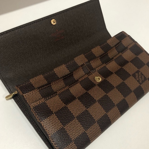 SOLD - Louis Vuitton Sarah Wallet DE - VINTAGE - Picture 4 of 11